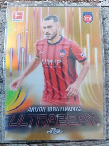 Arijon Ibrahimovic 2025 Topps Chrome Ultrabeam /50