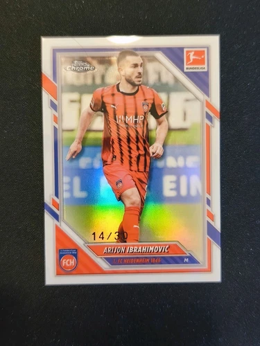 Arijon Ibrahimovic 2025 Topps Chrome White /30