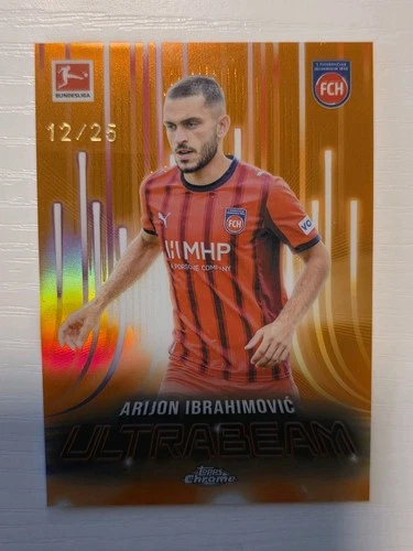 Arijon Ibrahimovic 2026 Topps Cromo Bundesliga Naranja /25