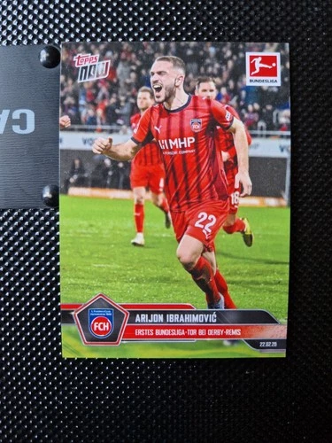 Arijon Ibrahimovic 2025 Topps Now Bundesliga