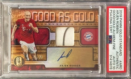 Arjen Robben 2019 Panini Gold Standard Gold /19