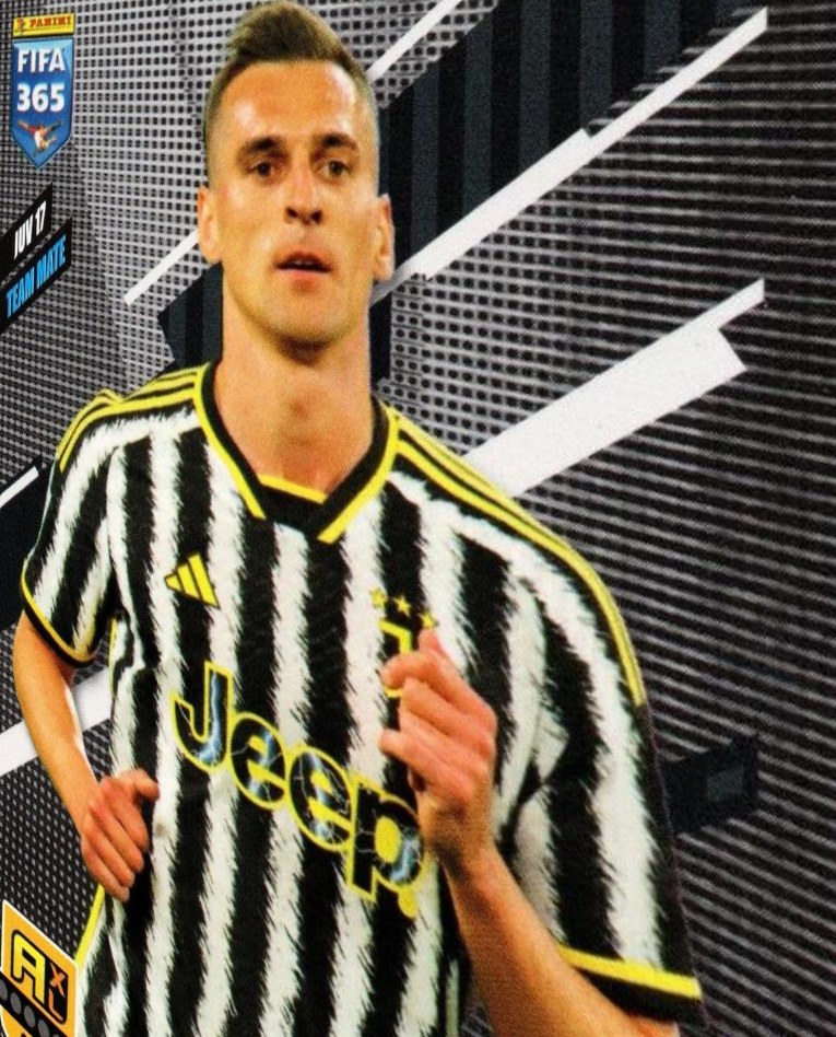 Arkadiusz Milik 2024 Panini Adrenalyn XL FIFA 365