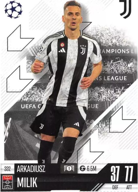 Arkadiusz Milik 2024 Topps Match Attax UEFA Club Competitions