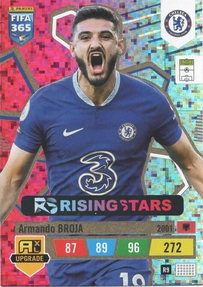 Armando Broja 2023 Panini Adrenalyn XL FIFA 365 Upgrade