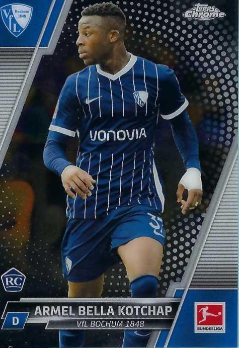 Armel Bella Kotchap 2021 Topps Chrome Bundesliga 24