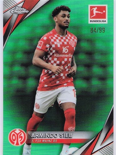 Armindo Sieb 2024 Topps Chrome Green Refractor /99