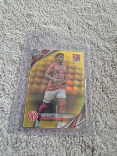 Armindo Sieb 2024 Topps Chrome Yellow Refractor /75