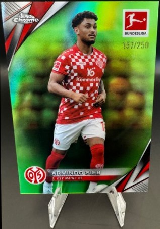 Armindo Sieb 2024 Topps Chrome Bundesliga 157/250
