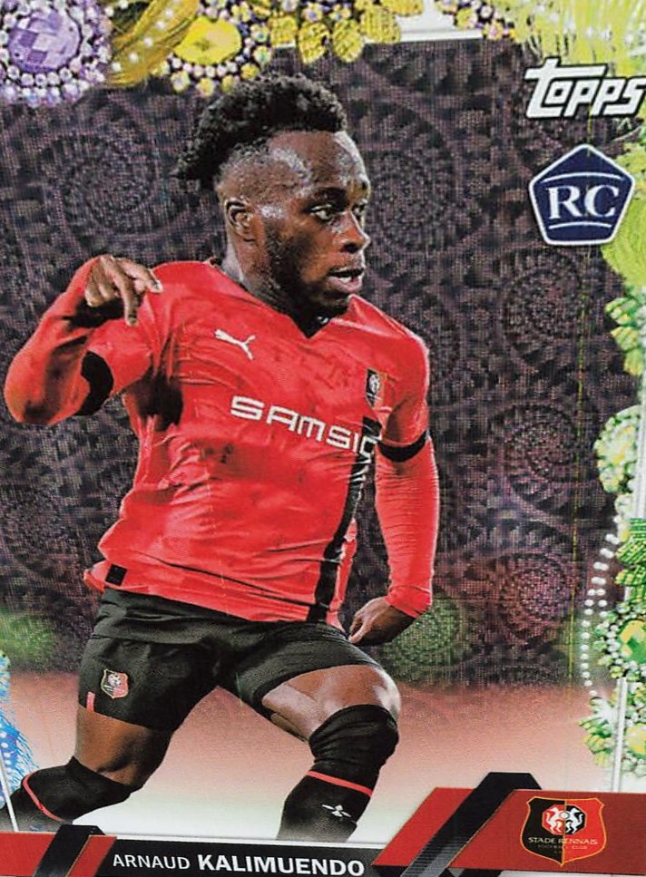 Arnaud Kalimuendo 2022 Topps UEFA Club Competitions Carnaval Edition