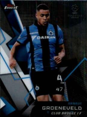 Arnaut Groeneveld 2018 Topps Finest UEFA 5