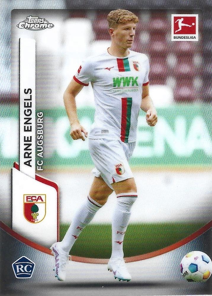 Arne Engels 2023 Topps Chrome Bundesliga