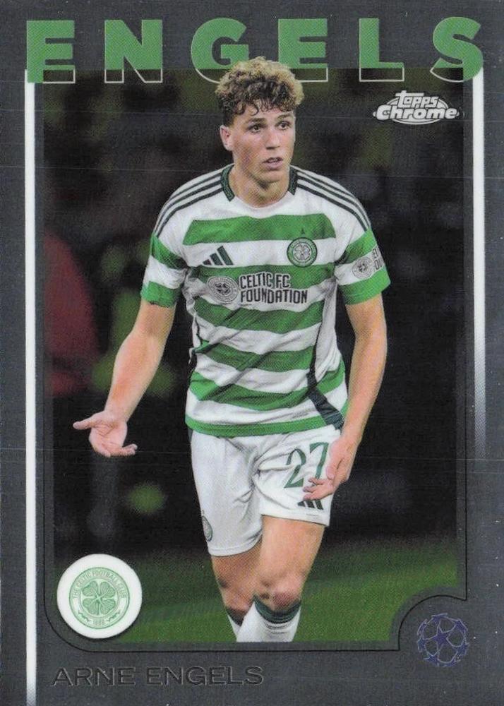 Arne Engels 2024 Topps Chrome UEFA Club Competitions