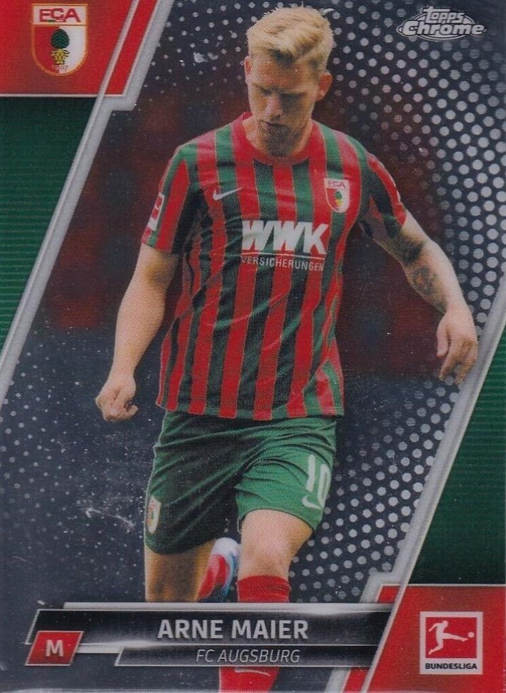 Arne Maier 2021 Topps Chrome Bundesliga 1