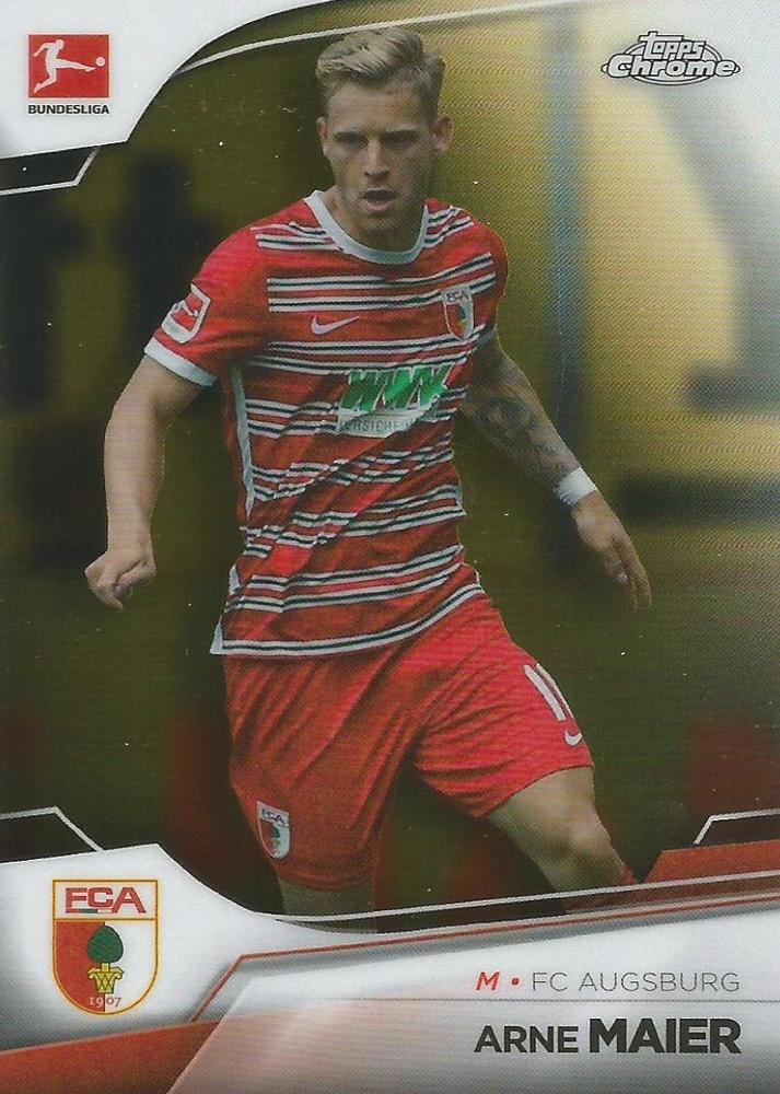 Arne Maier 2022 Topps Chrome Bundesliga 2