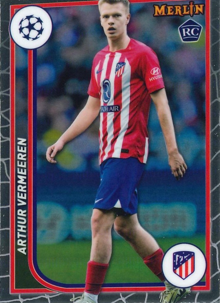 Arthur Vermeeren 2023 Topps Merlin UEFA Club Competitions