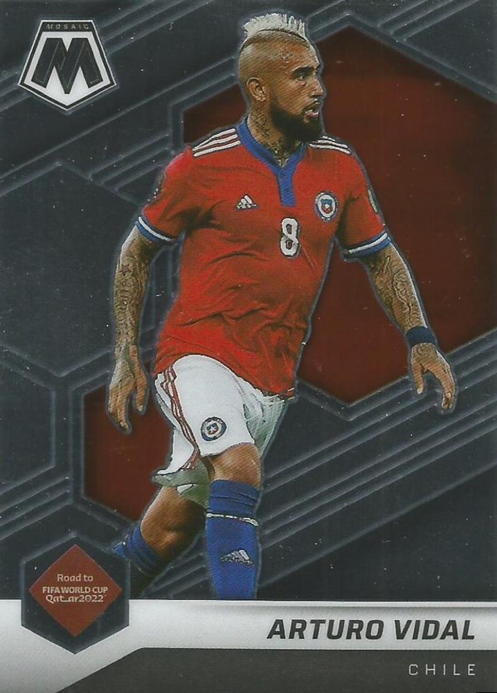 Arturo Vidal 2021 Panini Mosaic Road to FIFA World Cup