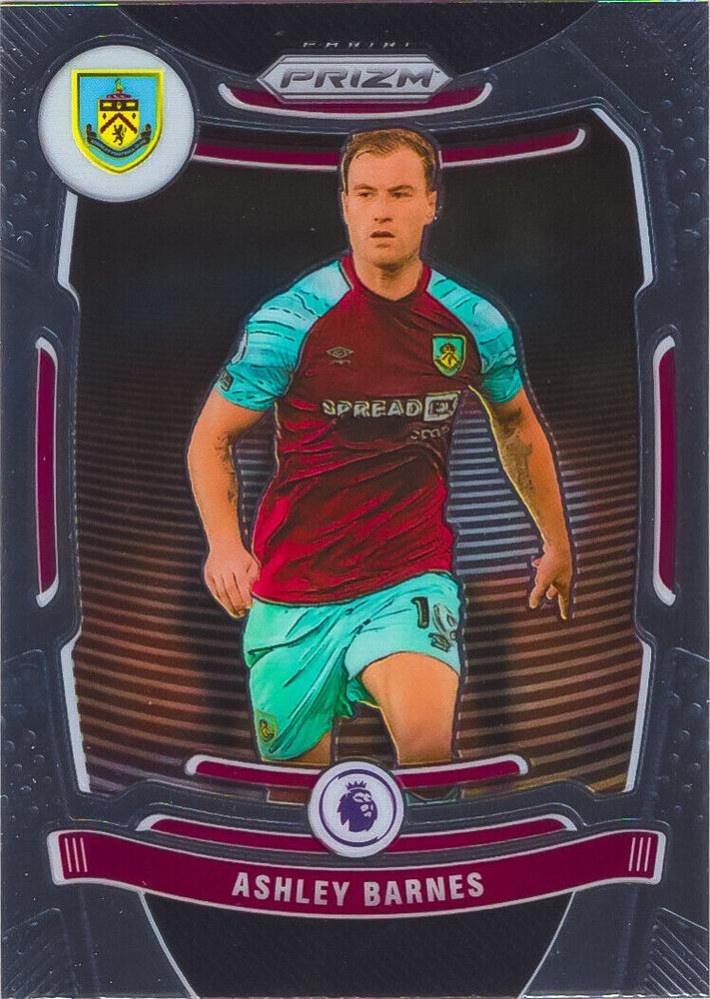 Ashley Barnes 2021 Panini Prizm Premier League 72