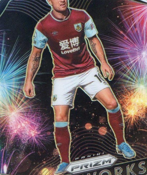 Ashley Barnes 2020 Panini Prizm Premier League Silver 59