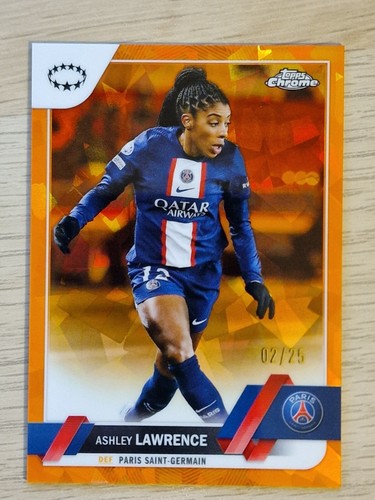 Ashley Lawrence 2023 Topps Chrome Sapphire /25