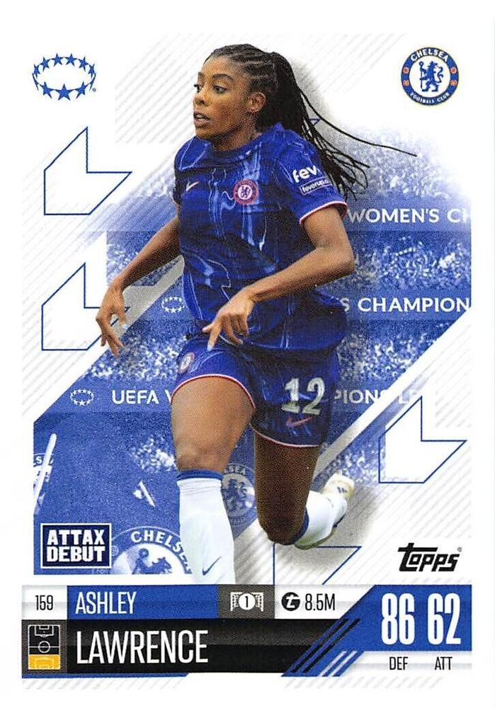 Ashley Lawrence 2024 Topps Match Attax UEFA Club Competitions Extra