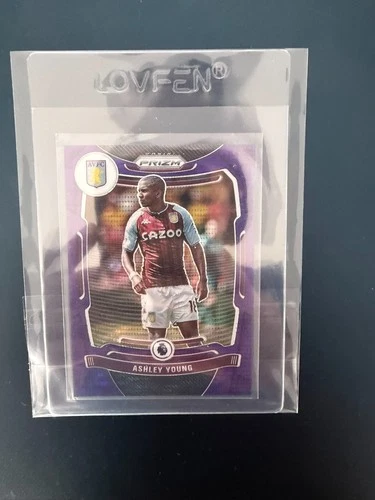 Ashley Young 2021 Panini Prizm Purple Prizm 08/99