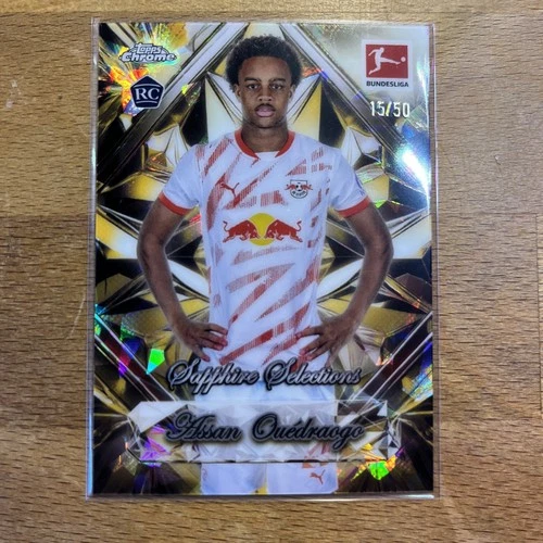 Assan Ouedraogo 2024 Topps Chrome Sapphire /50
