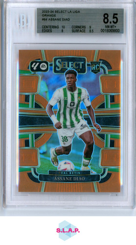 Assane Diao 2023 Panini Select Orange /49