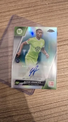 Aster Vranckx 2021 Topps Chrome