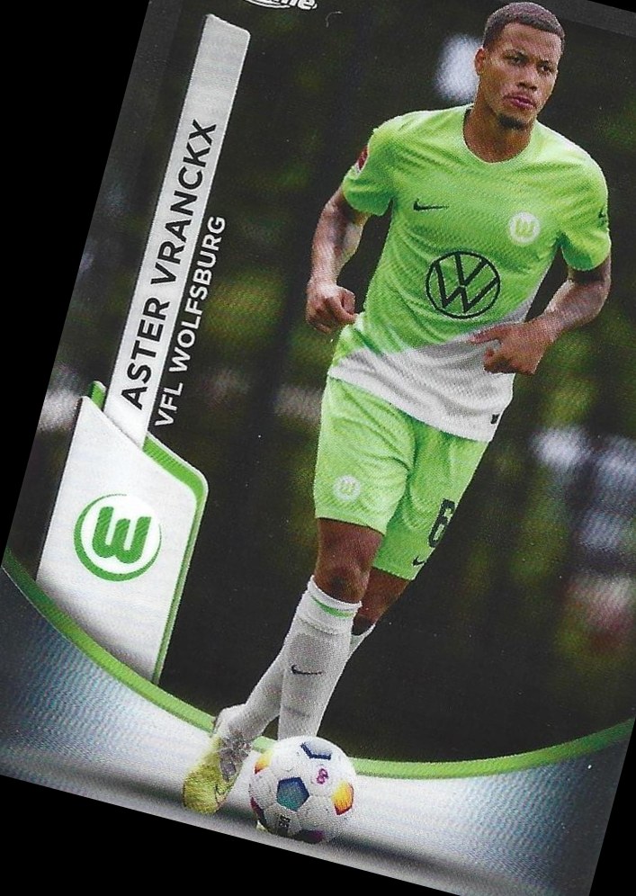 Aster Vranckx 2023 Topps Chrome Bundesliga