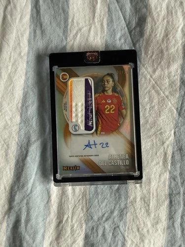 Athenea del Castillo 2025 Topps Merlin Chrome /25