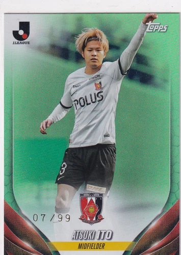 Atsuki Ito 2024 Topps J-League Verde /99