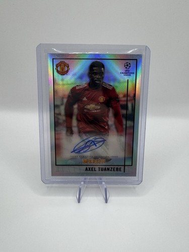 Axel Tuanzebe 2020 Topps Merlin Chrome Refractor