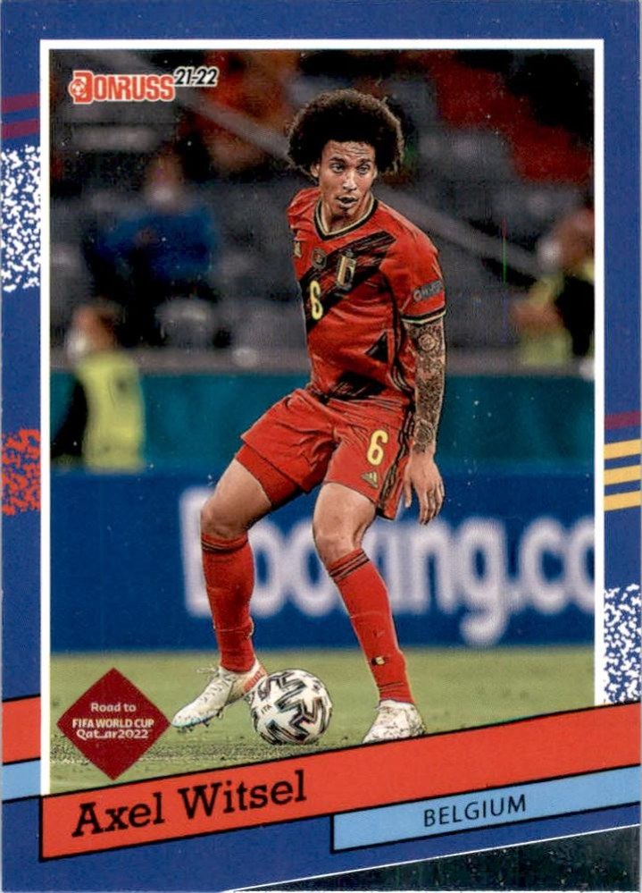 Axel Witsel 2021 Panini Donruss Soccer 11
