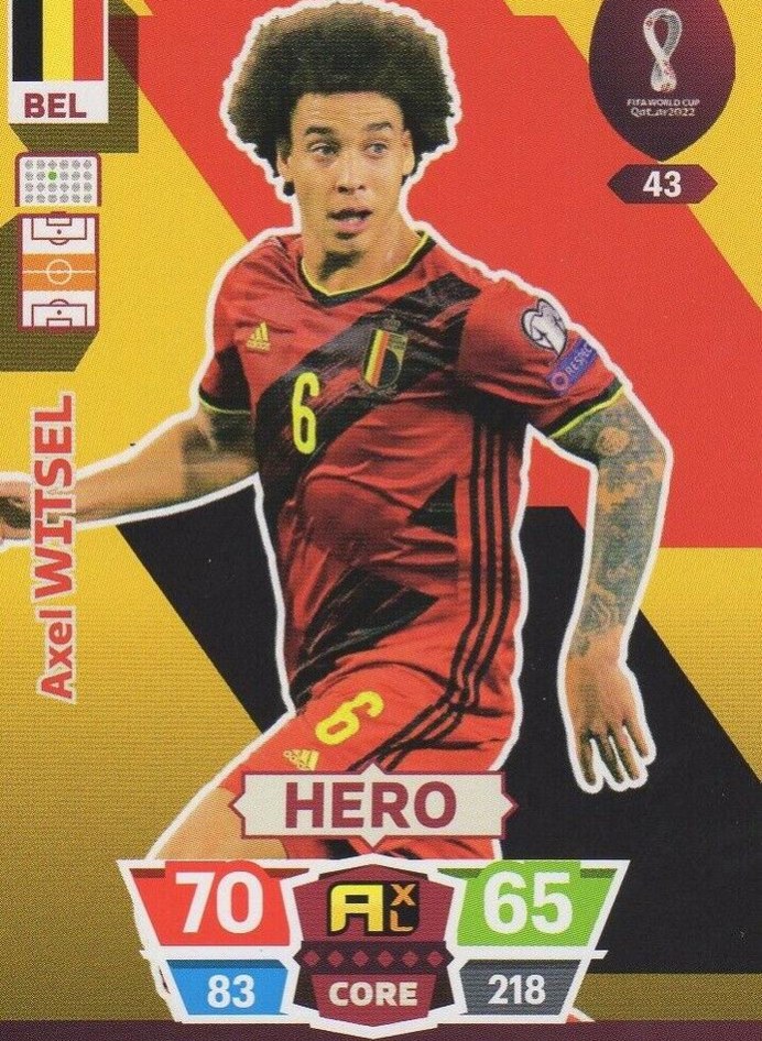 Axel Witsel 2022 Panini Adrenalyn XL FIFA World Cup
