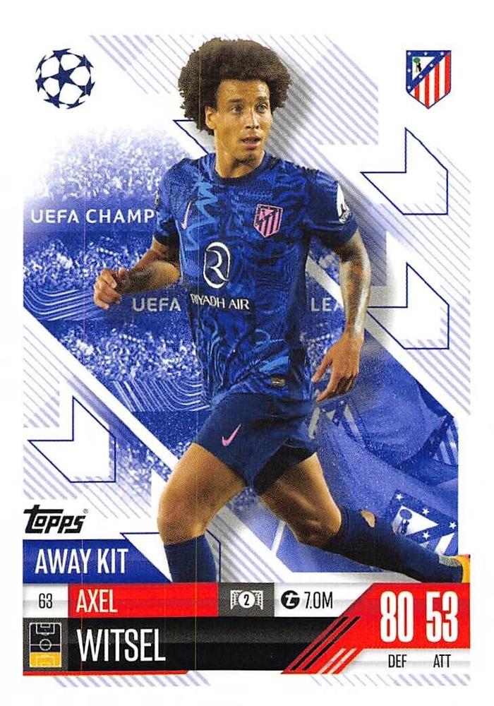 Axel Witsel 2024 Topps Match Attax UEFA Club Competitions Extra