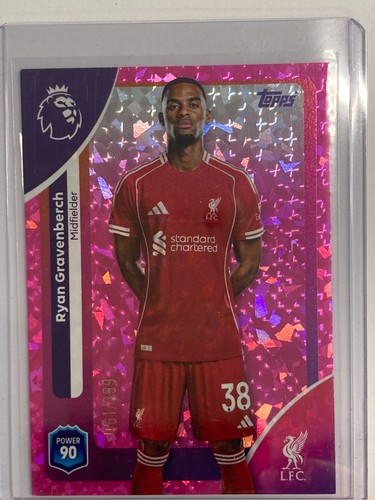 Ayan Gravenberch 2026 Topps Premier League Parallel /399