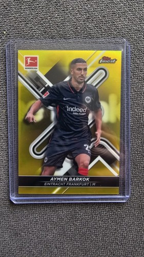 Aymen Barkok 2021 Topps Bundesliga Finest /350