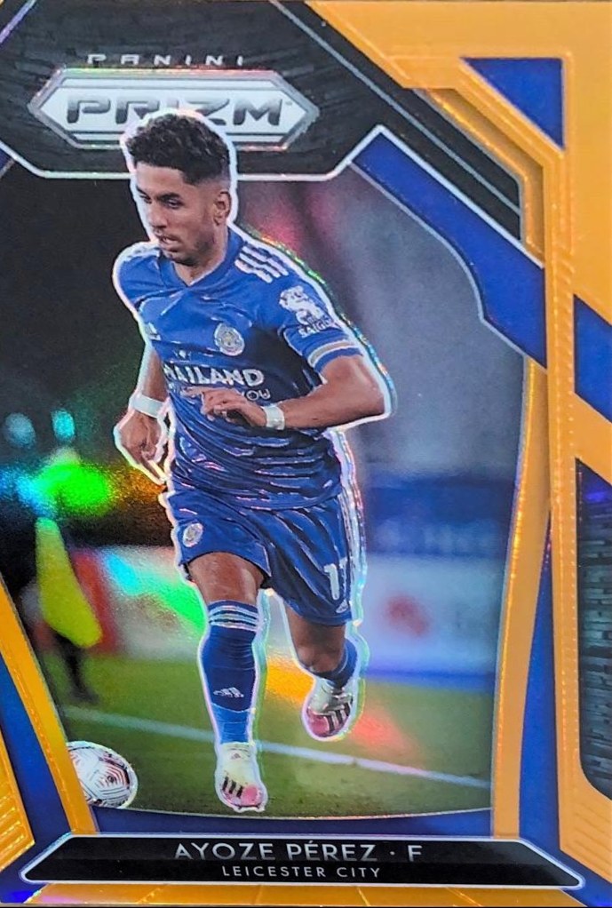 Ayoze Perez 2020 Panini Prizm Premier League Orange /25
