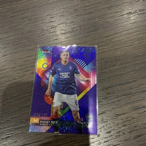 Bailey Rice 2023 Topps Finest Rifrattore /199