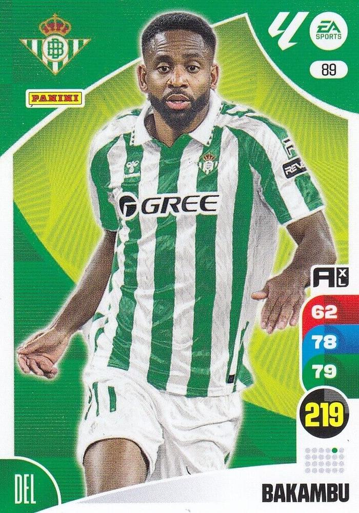 Bakambu 2024 Panini Adrenalyn XL La Liga