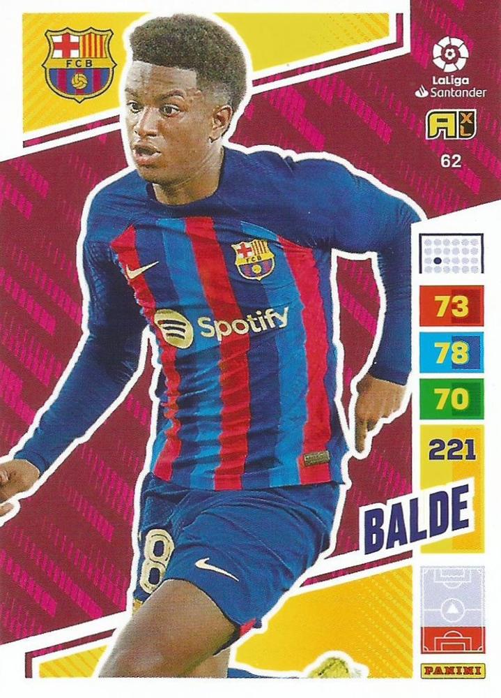 Balde 2022 Panini Adrenalyn XL La Liga