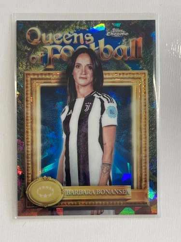 Barbara Bonansea 2025 Topps Chrome Sapphire