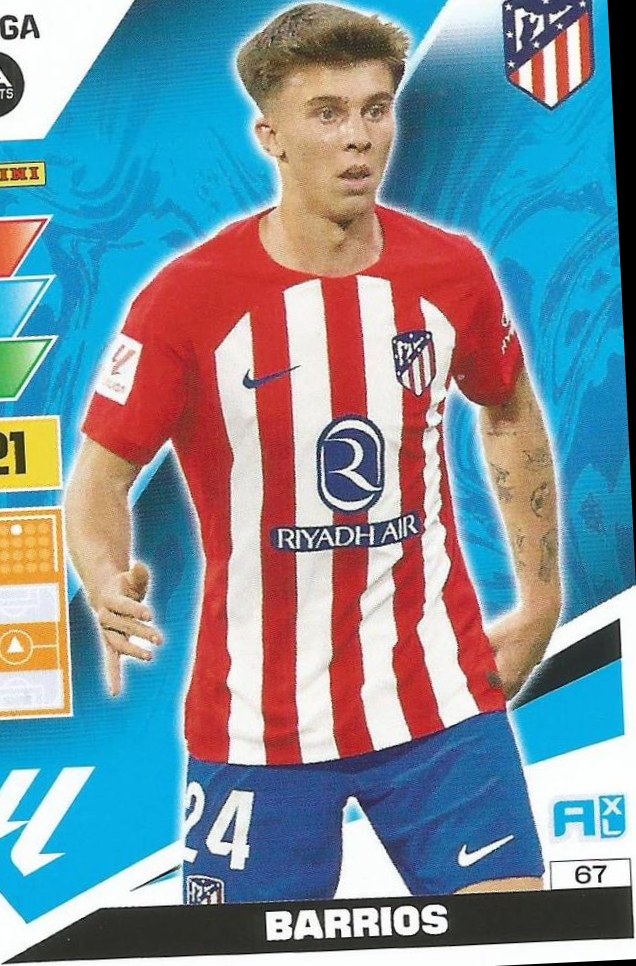 Barrios 2023 Panini Adrenalyn XL La Liga