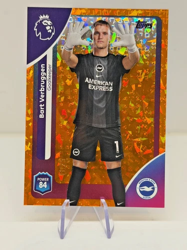 Bart Verbruggen 2026 Topps Premier League /25