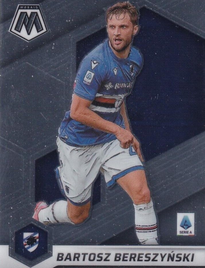 Bartosz Bereszynski 2021 Panini Mosaic Serie A
