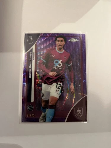 Bashir Humphreys 2026 Topps Chrome /75