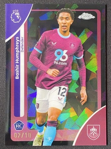 Bashir Humphreys 2025 Topps Chrome Sapphire Black /10