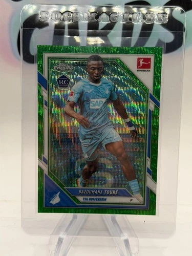 Bazoumane Toure 2025 Topps Chrome Green Wave /99