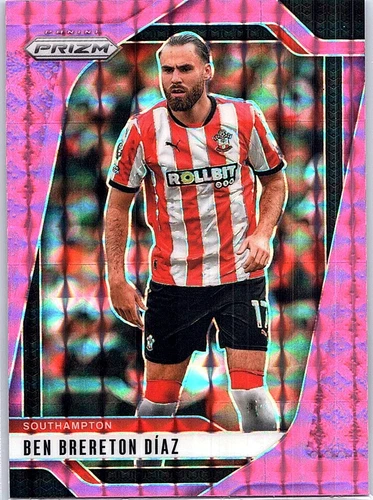 Ben Brereton Diaz 2024 Panini Prizm Premier League Pink Mosaic