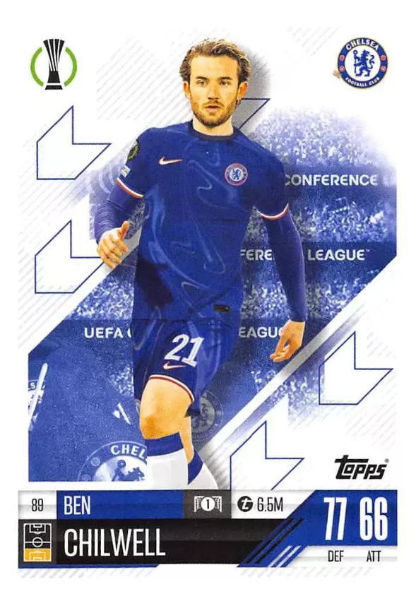 Ben Chilwell 2024 Topps Match Attax UEFA Club Competitions